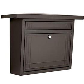 2427rz-10 Architectural Mailboxes Frank Lloyd Wright Collection Wallmount