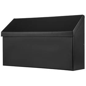 Architectural Mailboxes 2698b Harmonist Wall-mounted Mailbox For Outside Rust-resistant Galvanized Steel