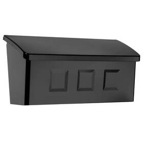 Architectural Mailboxes 313036364313 Wayland Black Small Steel Wall Mount Mailbox