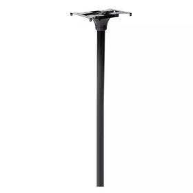 Architectural Mailboxes 313102787701 Coolidge 2 Inch Dia In-ground Steel Mailbox Post Black