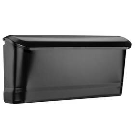 Architectural Mailboxes 313116025066 Cielo Black Small Steel Wall Mount Mailbox