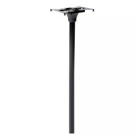 Architectural Mailboxes 445013499428 Coolidge 2 Inch Dia In-ground Steel Mailbox Post Black
