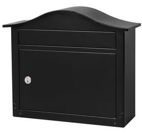 5038270 Architectural Mailboxes Mailbox 13.4x5.8x16.7 Wall Mount Locking - Black