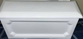 Architectural Mailboxes 5080w Windsor White Plastic Wall Mount Mailbox Weather Resist