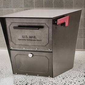 6200z-10 Architectural Mailboxes 62002-10 New Oasis Classic Locking Past Mount Mailbox