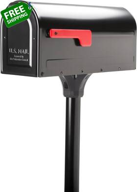 7680b-10 Architectural Mailboxes 705353921582 Mb1 Mount Mailbox And In-ground Post Kit Mediu