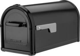 5593b-sr Architectural Mailboxes 7517b-10 Hillsborough Mailbox Black