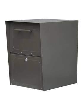 5103z Architectural Mailboxes 832794000344 Oasis Drop Box Graphite Bronze