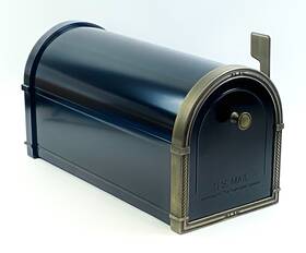 Architectural Mailboxes 832794001273 Mailbox Antique Bronze Black Large Capacity