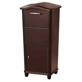 Architectural Mailboxes 832794004281 Extra Large Cast Aluminum Rubbed Bronze Heavy Galvanized Steel New