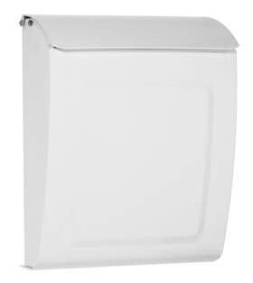 2594w-10 Architectural Mailboxes 832794006353 Aspen Mailbox White
