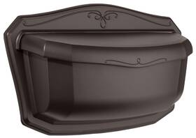 B0773wms6r Architectural Mailboxes 2541rz-10 Villa Wall Mount Mailbox Large Rubbed Bronze