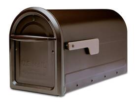 B077cd9rbd Architectural Mailboxes Mapleton Heavy Duty Steel Metal Post Mounted Mail Box F
