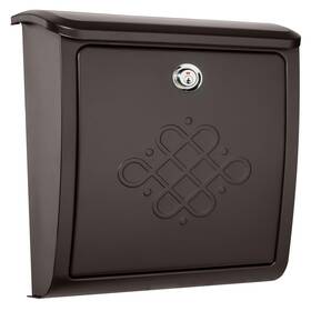Architectural Mailboxes B0796jjgmn Bordeaux Locking Wall-mounted Mailbox For Outside