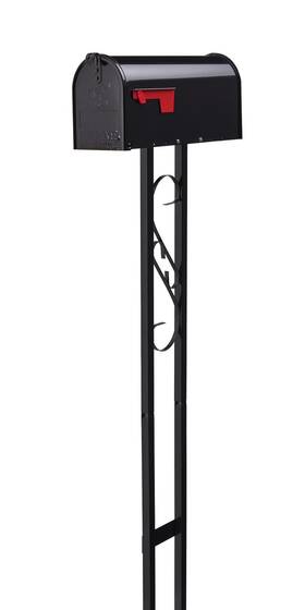 B0bp2wwplg Architectural Mailboxes Mailbox-to-go Weather-resistant Steel Post Kit Include