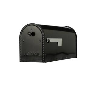 B0bp2z17z9 Architectural Mailboxes Edwards Steel Post Mounted Mailbox Weather-resistant