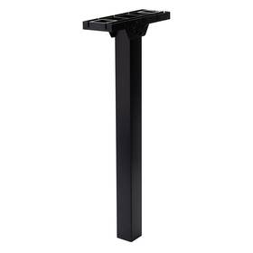 Gmb115bam Architectural Mailboxes Patriot Mailbox Post Mounting Kit Black Plastic Top Mount