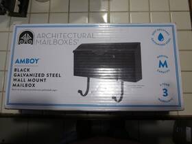 Mb676bam Architectural Mailboxes Amboy Wall-mounted Mailbox For Outside Rust-resistant