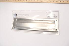 Ms00snam Architectural Mailboxes Mail Slot Accessory Satin Nickel