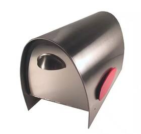 Pa-hm0055 Architectural Mailboxes Spa Large Stainless Steel Mailbox Spira
