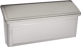 Architectural Mailboxes Venice Stainless Steel Wall Mount Mailbox Small