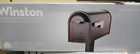 Architectural Mailboxes Winston Metal Oil-rubbed Bronze Post Mount Mailbox 832794003420