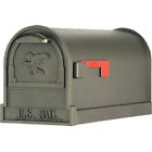 5863824 Arlington Group Bronze Solar Finish Mailbox Deluxe