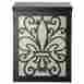 Art-24-bk Shadowbox Vertical Wall Mount Blink Manufacturing Black Mailbox-fleur Lis Art Choose Of Background Color