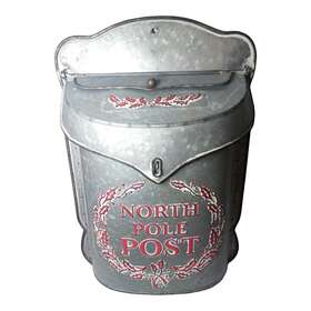 Ashland 191518298574 Letters To Santa Christmas Mailbox North Pole Post Metal Holiday