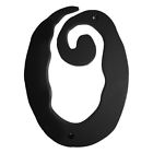 522222 Atlas Homewares . Black House Number 5.5 Scroll