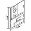 Au440137-01 Auth-florence Mailbox Sub Plate Mailboxes Flags And Accessories