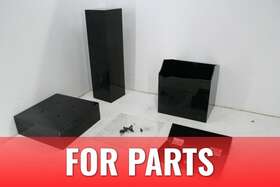 Avtronics 680051158860 For Parts Kingdom Acrylic Floor Standing Suggestion Box W Lock 12 X 44in