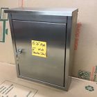 Awmoosso Wall Mount Mailbox Stainless Steel With Lock Large Capacity
