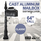 Azy8l00171521438593 Vevor Brand New Classic Decorative Cast Aluminum Mail 871247921348