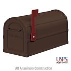 B00atxeiy2 Salsbury Industries Post Mounted Mailbox Antique Rural Brass 603305558957