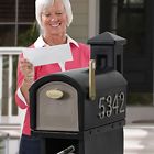 B00btuvdfg Mount Mailbox Outdoor Hardware Included Durable Easy Installation 603305559190