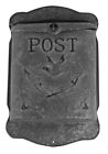 B0161wh3zu Post Mailbox Rustic Galvanized Metal Country Style Anti 691221034242