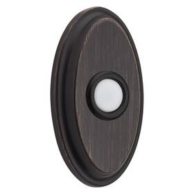 4861112 Baldwin Oval Bell Button Venetian Bronze Finish