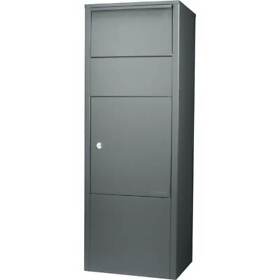 Cb13256 Barska Parcel Drop Box Black Large High-grade Steel Tamper-resistant Slot