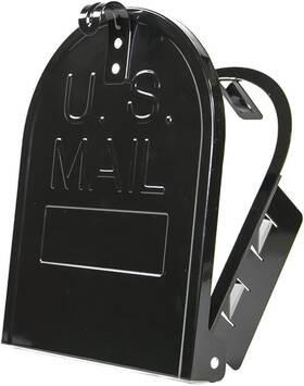 Bayshore Mailbox Company 744110905830 11 Inch Width X 14 Height Retrofit Snap-in Door Replacement - Black