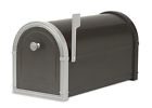 756298 Bellevue Accent Mailbox Platinum Powder Id Coat