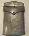 Bf1609 Unbranded Vintage Style Lavender Metal Mailbox Letter Wall Mount French Post Box Container