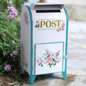 Bfha0614 Big Fortune Post Box Vintage Wedding Mailbox Mail Boxes/wall Mount Outside Suitable For D