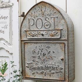 Bfha1115 Big Fortune Wall Mount Mailbox For House Outside Vintage Metal Door Antique Style