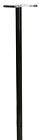 Black Steel Strong Support Mail Standard Large Post Hold Mailbox