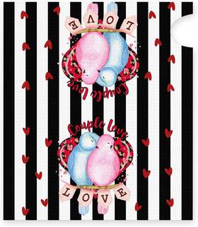 Bllavie 768845978396 Magnetic Cover For Postbox Two Birds Design Love Mailbox Covers Waterpr