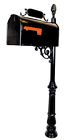 Box Decor Post Storage Home Case Bracket Mailbox Modern Address Outdoor Letter