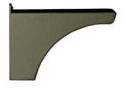 5512z Bracket -ground Bronze Mailbox Side Decorative Post Support