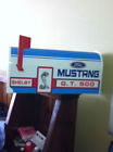 Brand Mustang 500 "mailbox Gt Ford " Shelby Blue Cobra Grabber