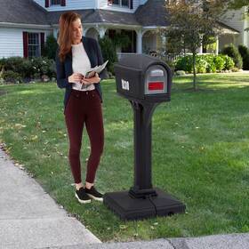 420020-04 Branded Dig-free Easy Up Classic Mailbox